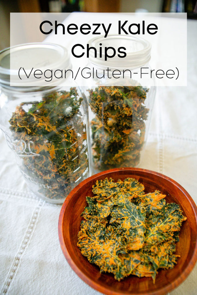 Cheezy Kale Chips