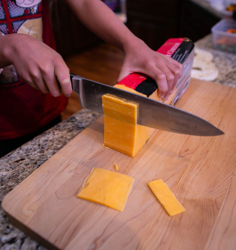 Cut Slices of Cheese