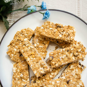 Peanut Butter Pretzel Granola Bars