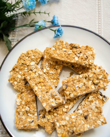 Peanut Butter Pretzel Granola Bars