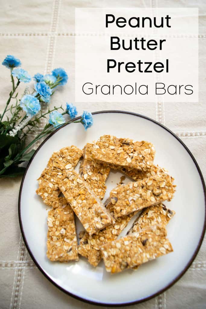 Peanut Butter Pretzel Granola Bars