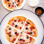 Tortilla Pizzas and Toppings